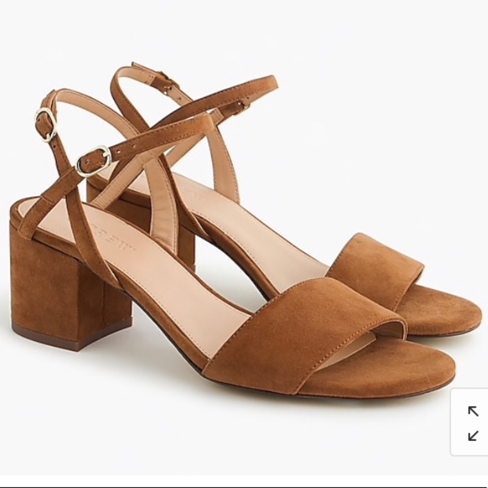 J Crew Suede Sandals